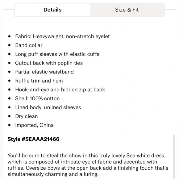 NWT Sea New York Patrizia Lace Open Back Mini Dress in Black Size 2 - Picture 8 of 9